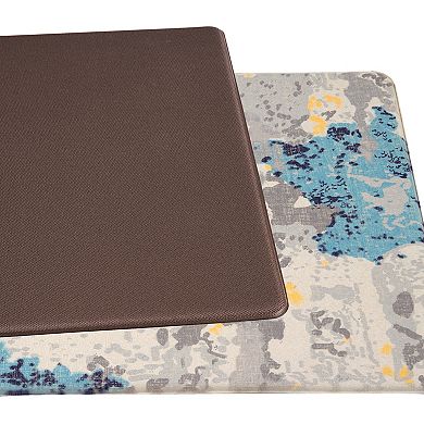 World Rug Gallery Transitional Abstract Anti-Fatigue Mat