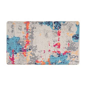 World Rug Gallery Transitional Abstract Anti-Fatigue Mat