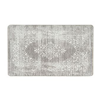 World Rug Gallery Vintage Medallion Anti-Fatigue Mat