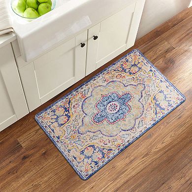 World Rug Gallery Bohemian Vintage Anti-Fatigue Mat