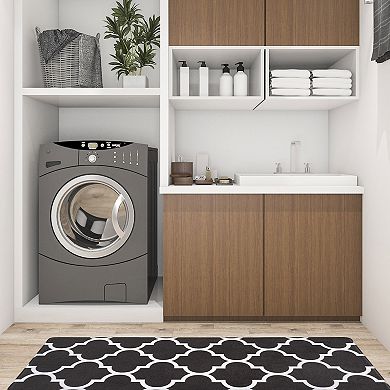 World Rug Gallery Moroccan Trellis Anti-Fatigue Mat