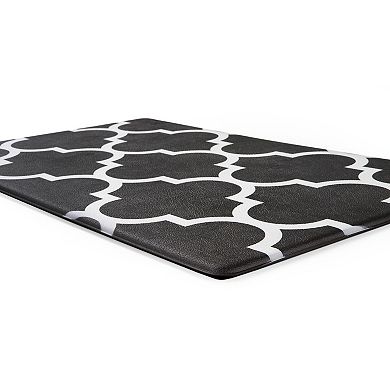 World Rug Gallery Moroccan Trellis Anti-Fatigue Mat