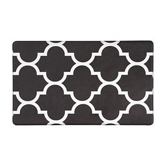 World Rug Gallery Moroccan Trellis Anti-Fatigue Mat
