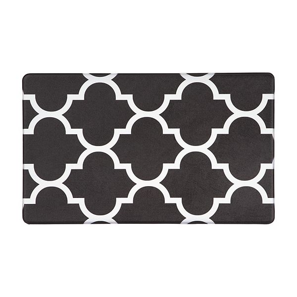 World Rug Gallery Moroccan Trellis AntiFatigue Mat