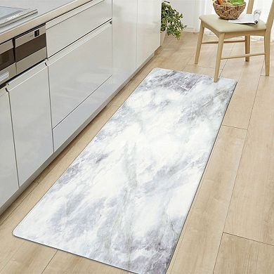World Rug Gallery Kitchen Marble Anti-Fatigue Mat