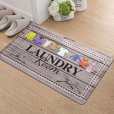 World Rug Gallery Laundry Anti-Fatigue Mat