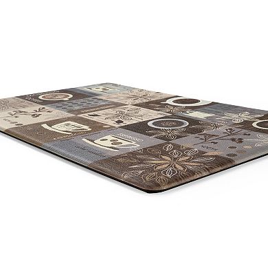 World Rug Gallery Coffee Anti-Fatigue Mat