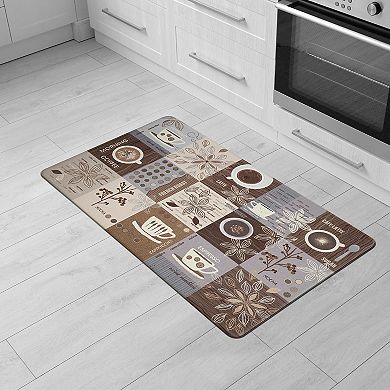 World Rug Gallery Coffee Anti-Fatigue Mat