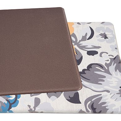 World Rug Gallery Modern Floral Anti-Fatigue Mat