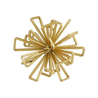 Stella & Eve Gold Metal 3D Geometric Star Sculpture 3-piece Set