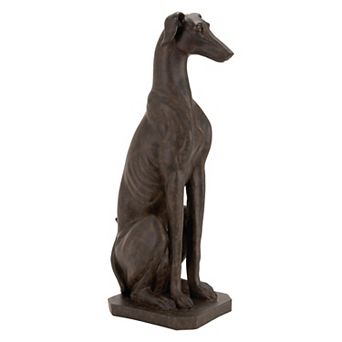 Stella & Eve Brown Polystone Greyhound Sculpture