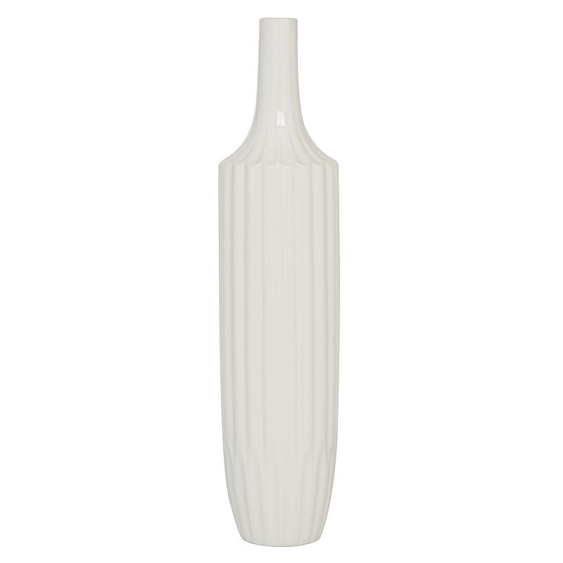 67332932 Stella & Eve White Ceramic Modern Vase sku 67332932