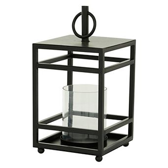 Stella & Eve Black Metal Lantern