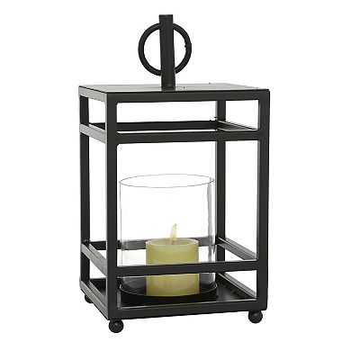 Stella & Eve Black Metal Lantern