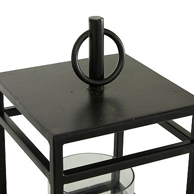 Stella & Eve Black Metal Lantern