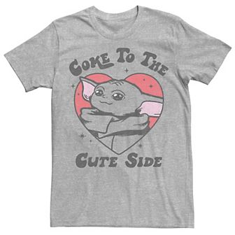 Men's Star Wars Cute Side Hearts Tee