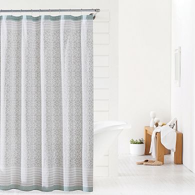 Sonoma Goods For Life® Gemma Geo Shower Curtain