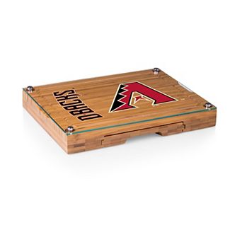 Picnic Time Arizona Diamondbacks Concerto Glass-Top Cheese Cutting Board & Tools Set
