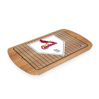 Picnic Time St. Louis Cardinals Billboard Glass Top Serving Tray