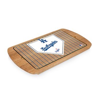 Picnic Time Los Angeles Dodgers Billboard Glass Top Serving Tray