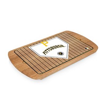 Picnic Time Pittsburgh Pirates Billboard Glass Top Serving Tray