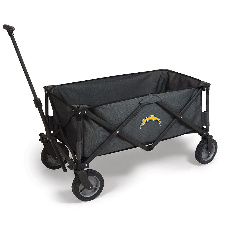 Picnic Time Los Angeles Chargers Adventure Utility Wagon, Grey