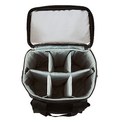 Picnic Time Los Angeles Chargers Cellar 6-Bottle Wine Carrier Cooler Trolley