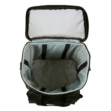 Picnic Time Los Angeles Chargers Cellar 6-Bottle Wine Carrier Cooler Trolley