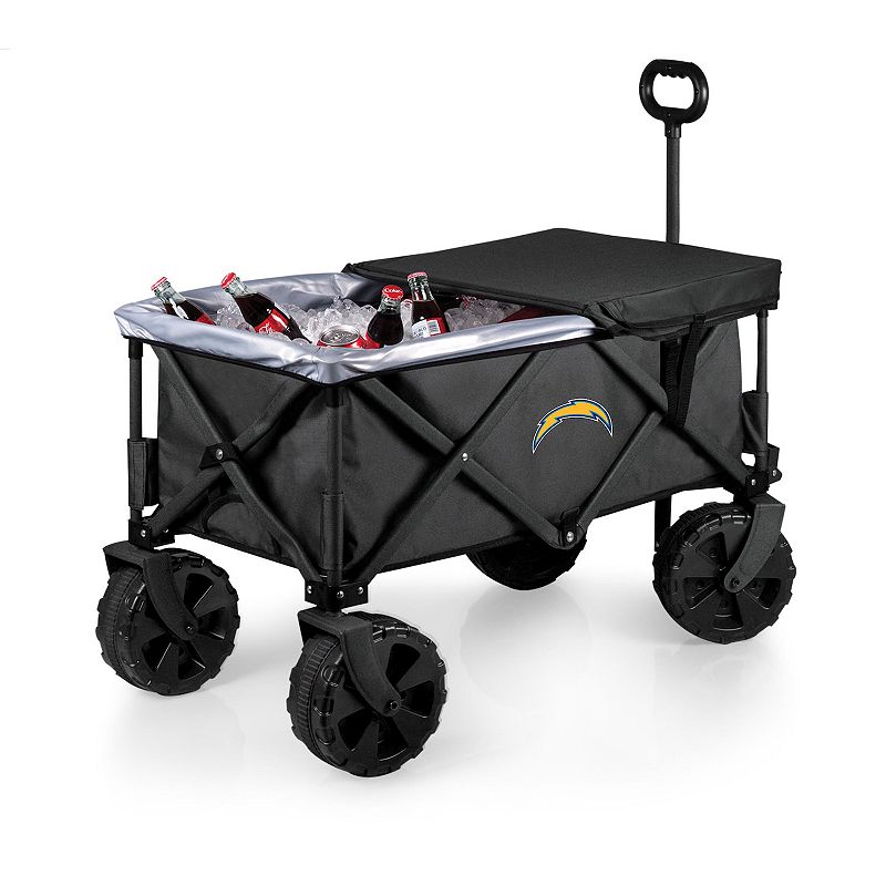 Picnic Time Los Angeles Chargers Adventure Wagon Elite All-Terrain Portable