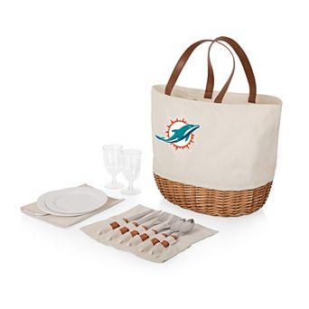 Picnic Time Miami Dolphins Promenade Picnic Basket Set