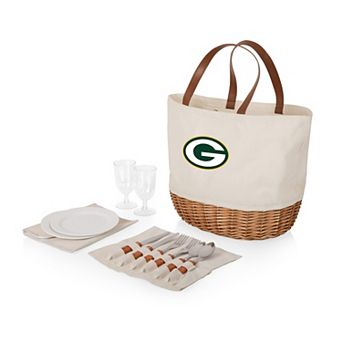 Picnic Time Green Bay Packers Promenade Picnic Basket Set