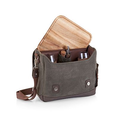 Picnic Time Minnesota Vikings Adventure Wine Tote Set