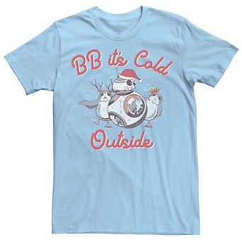 Men's Star Wars Christmas BB It's Cold Outside Tee