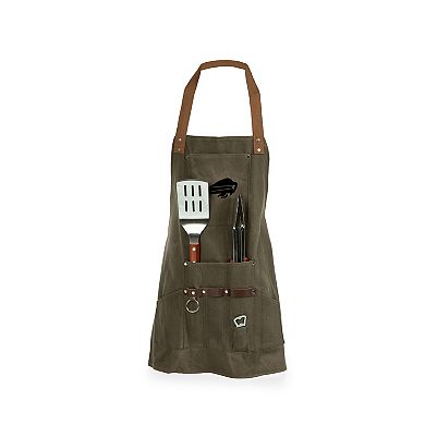 Picnic Time Buffalo Bills Apron & BBQ Tools Set