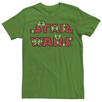 Men's Star Wars Christmas Present Logo Tee