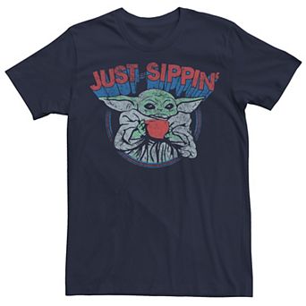 Men's Star Wars The Child Just Sipping Tee