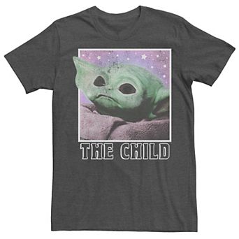 Men's Star Wars The Mandalorian Cosmic Child Galactic Tee