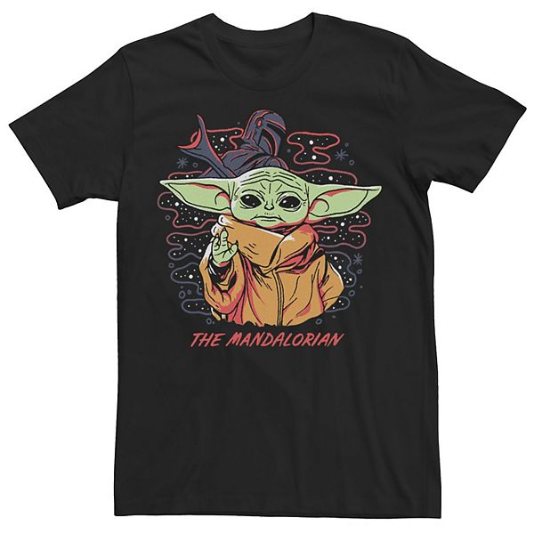 Men's Star Wars The Mandalorian Yee Haw Poster Tee