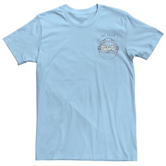 Men's Star Wars The Mandalorian The Child Pod Left Chest Tee