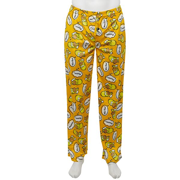 The simpsons 2024 mens pajamas