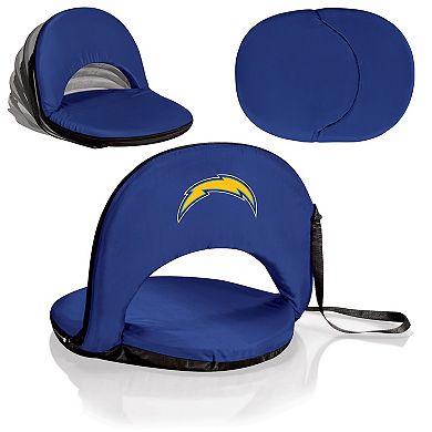 Picnic Time Los Angeles Chargers Oniva Portable Reclining Seat