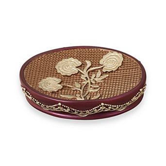 Popular Bath Ombre Rose Burg Soap Dish