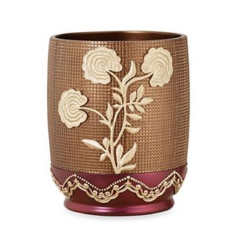 Popular Bath Ombre Rose Burg Wastebasket