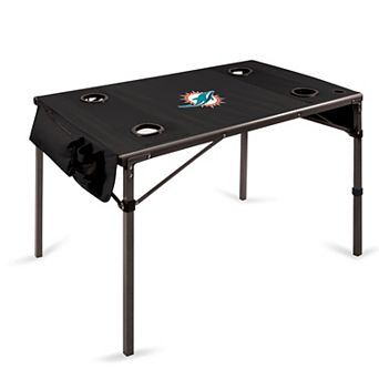 Picnic Time Miami Dolphins Portable Folding Table