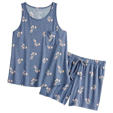 Women's Sonoma Goods For Life® Swing Pajama Tank & Pajama Shorts Set