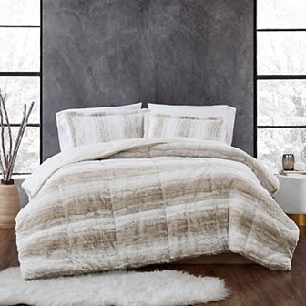 Christian Siriano New York® Snow Leopard Comforter Set