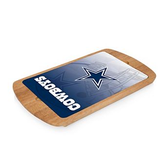 Picnic Time Dallas Cowboys Billboard Glass Top Serving Tray