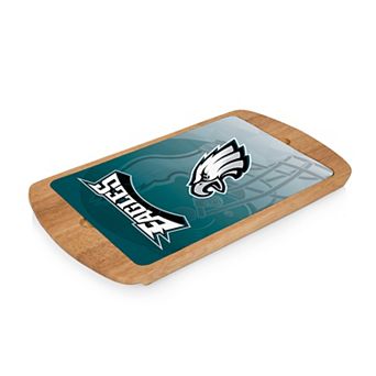 Picnic Time Philadelphia Eagles Billboard Glass Top Serving Tray