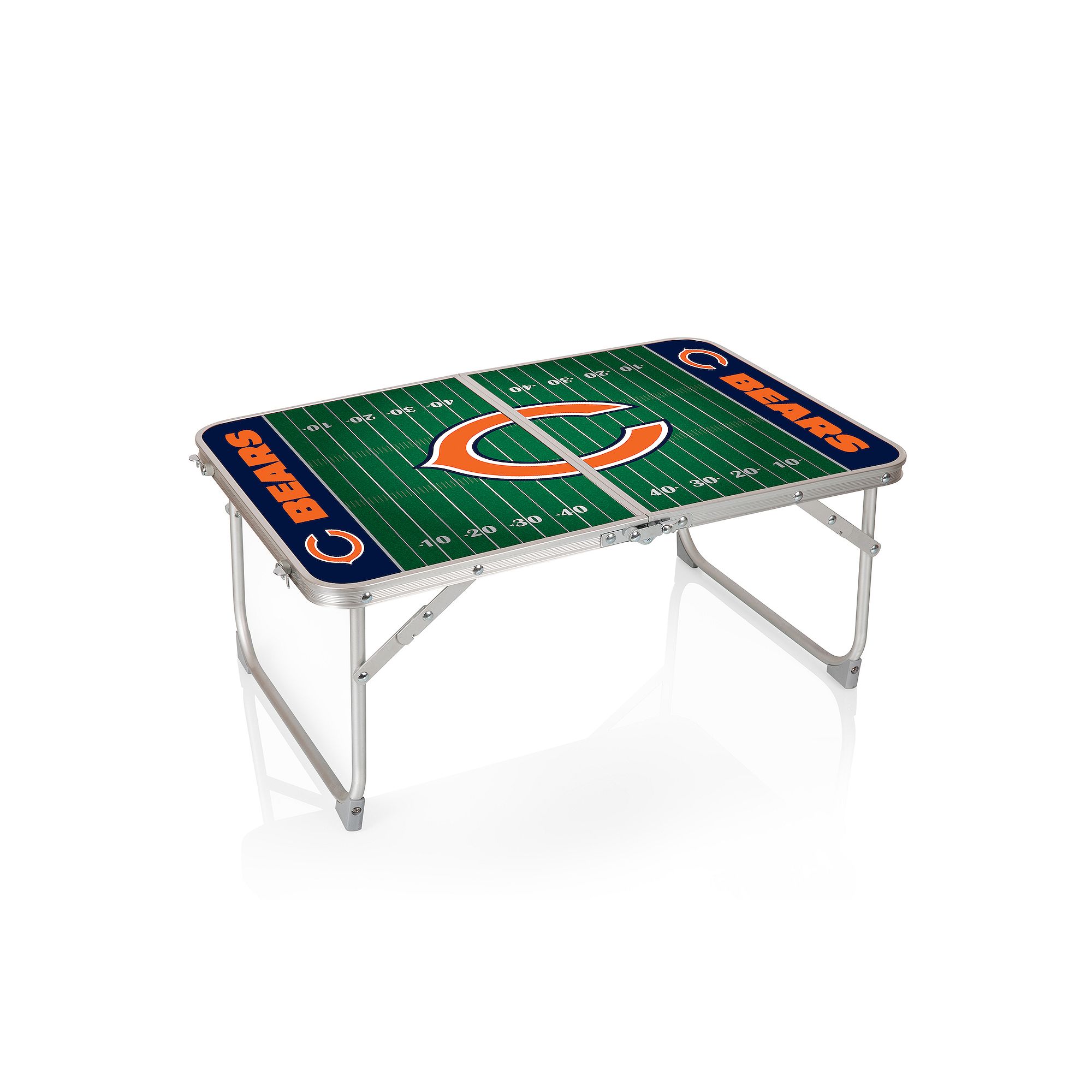 Picnic Time Chicago Bears Mini Portable Folding Table, Team
