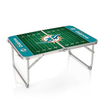 Picnic Time Miami Dolphins Mini Portable Folding Table
